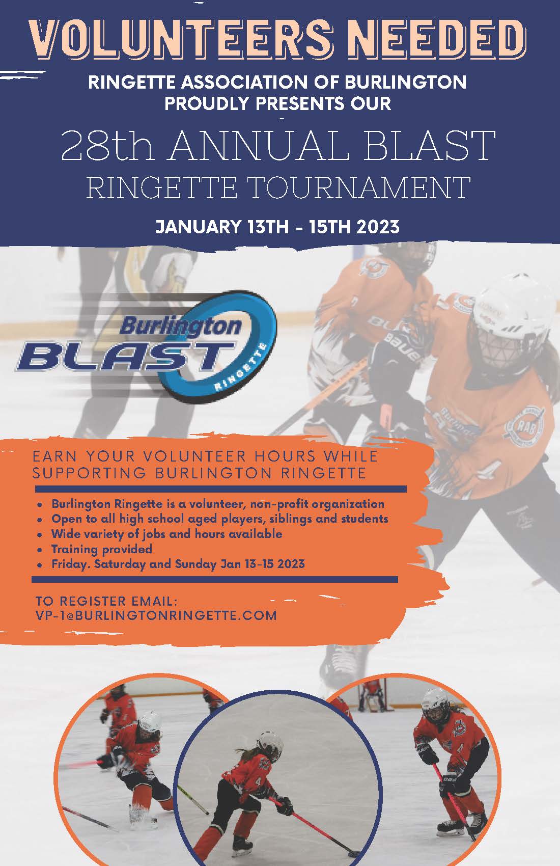 Ringette Association of Burlington Website by RAMP InterActive